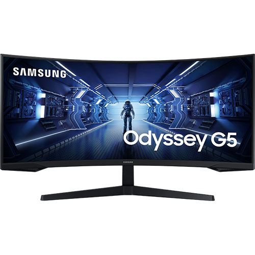 Monitor Curvo Samsung Odyssey G5 LC34G55TWWPXEN 34 LED UltraWide QHD 165Hz 1